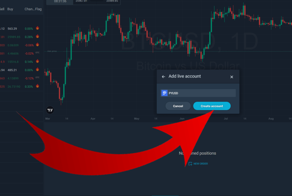 How to deposit PY USD on Simple FX platform